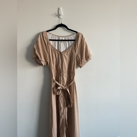 REFORMATION
Roland Dress In Anzo Check - Picture 5 of 11